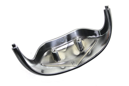 Skull Front Fender Tip Black
