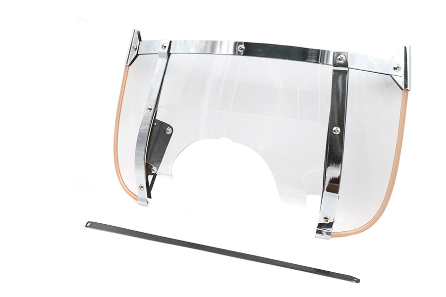 Windshield Hardware Mount Kit Chrome