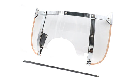 Windshield Hardware Mount Kit Chrome