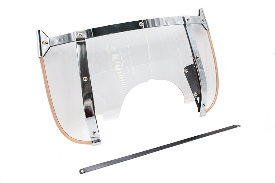 Windshield Hardware Mount Kit Chrome