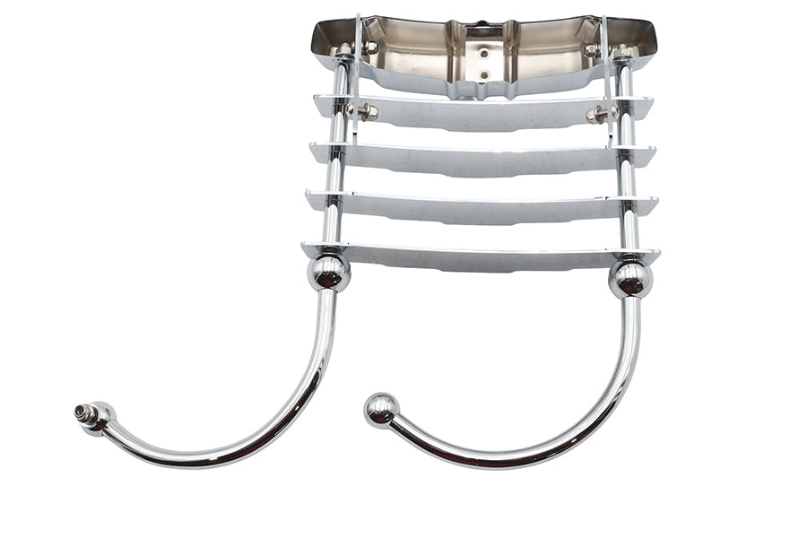 Rear Fender Bumper Grill Chrome