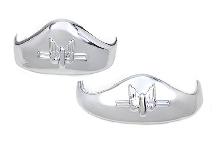 Chrome Fender Tip Set
