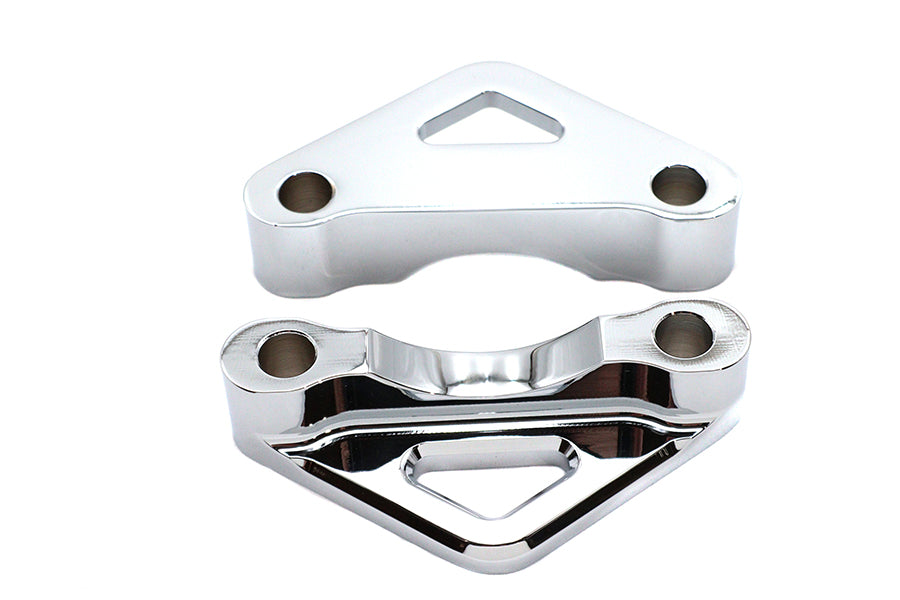 Front Fender Mount Spacer Set Chrome