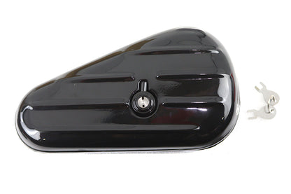 Oval Right Side Black Tool Box
