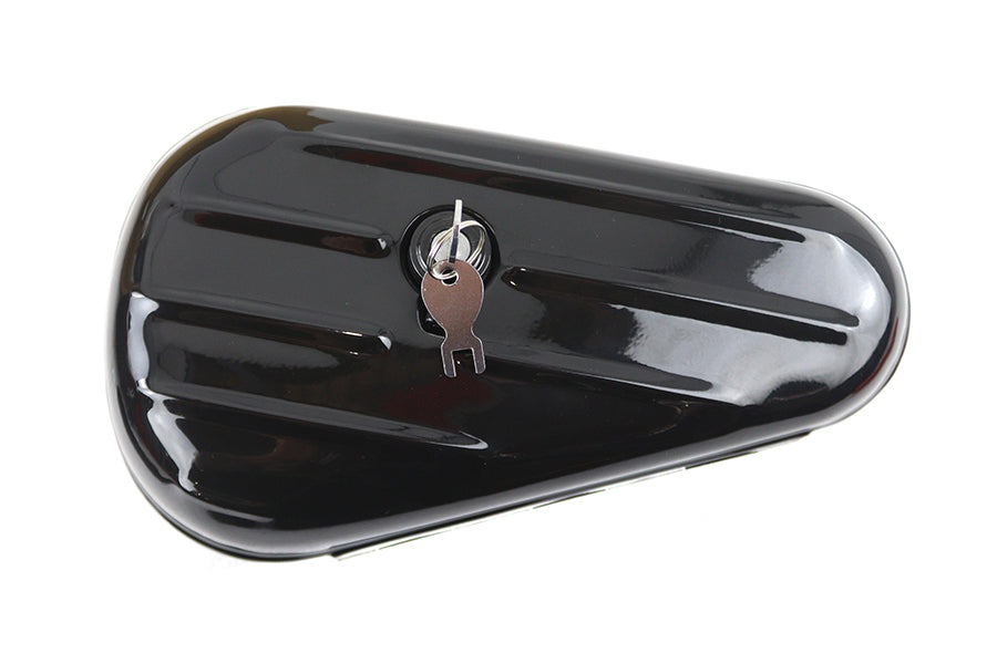 Oval Right Side Black Tool Box
