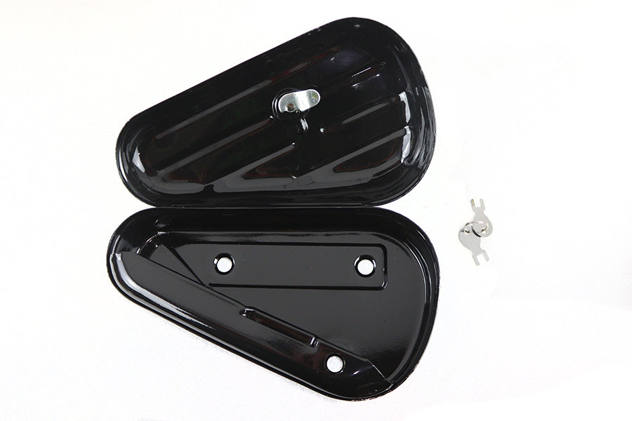 Oval Right Side Black Tool Box