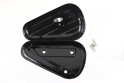 Oval Right Side Black Tool Box