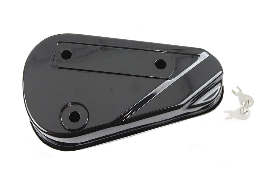 Oval Right Side Black Tool Box