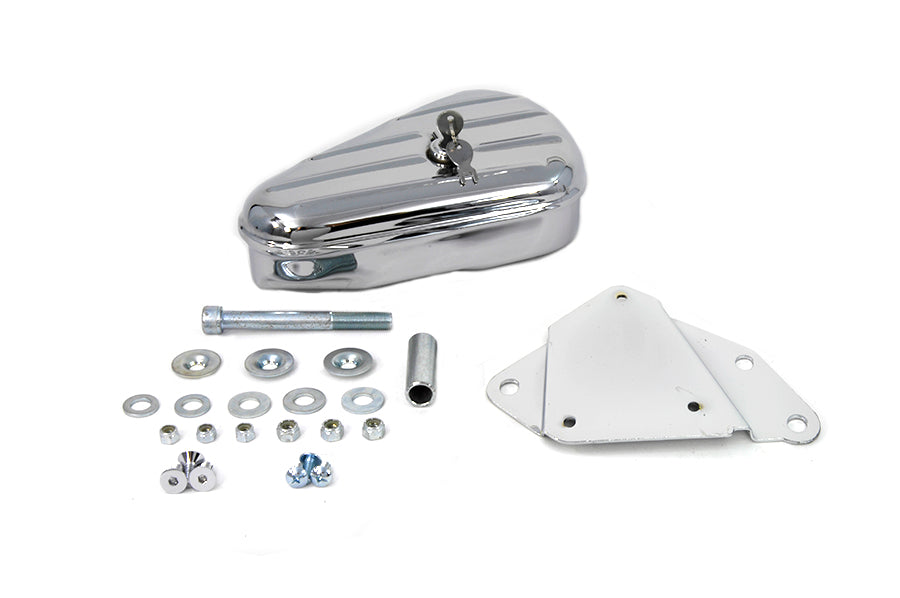 Right Side Tool Box and Mount Kit Chrome