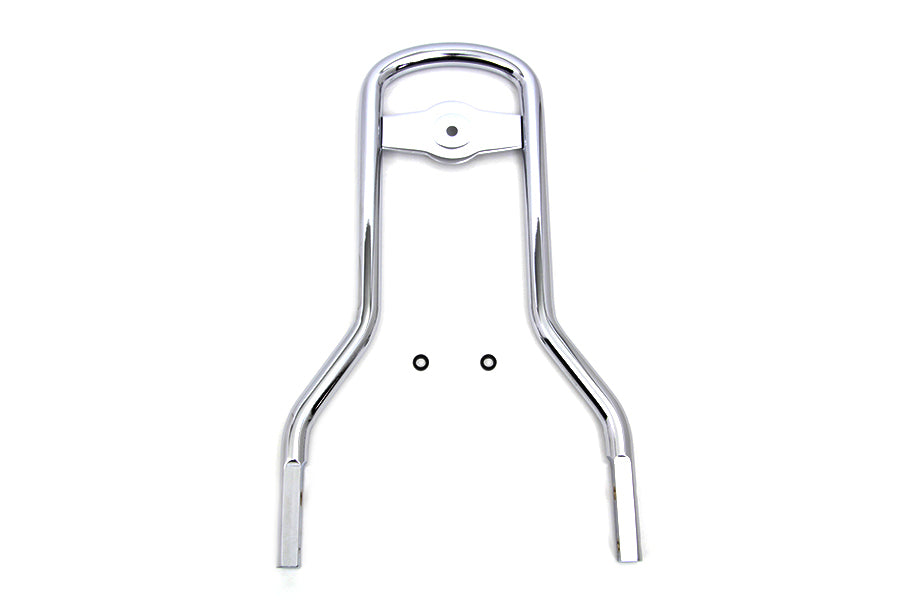 14-1/2 Mini Medallion Style Sissy Bar Upright Chrome