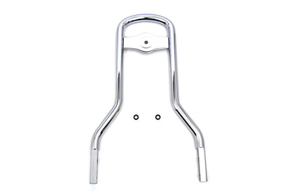 14-1/2 Mini Medallion Style Sissy Bar Upright Chrome