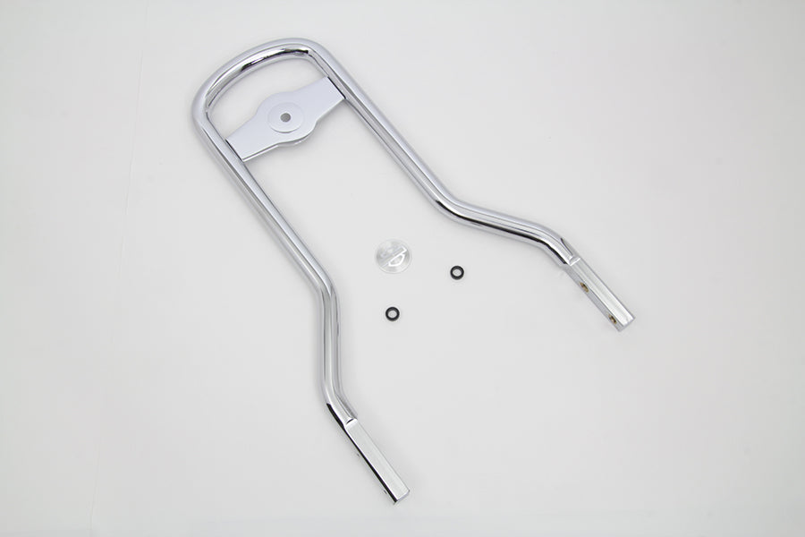 14-1/2 Mini Medallion Style Sissy Bar Upright Chrome