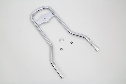 14-1/2 Mini Medallion Style Sissy Bar Upright Chrome