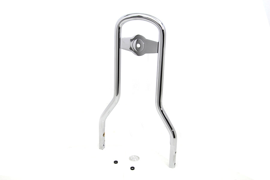 14-1/2 Mini Medallion Style Sissy Bar Upright Chrome