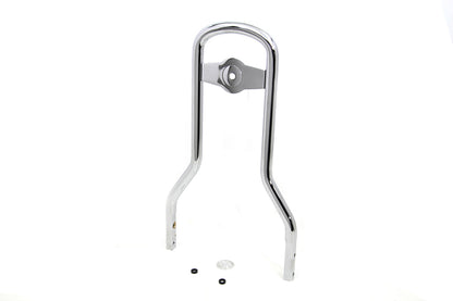 14-1/2 Mini Medallion Style Sissy Bar Upright Chrome