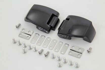 Black Tour-Pak Luggage Hinge Kit
