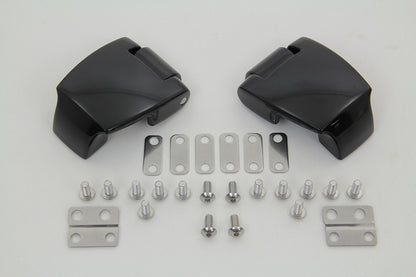 Black Tour-Pak Luggage Hinge Kit
