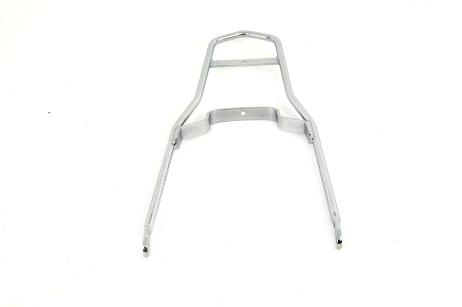 24 Round Sissy Bar Flat Fender Style Chrome