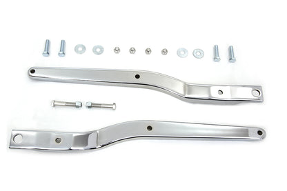 Replica Rear Fender Strut Set Chrome
