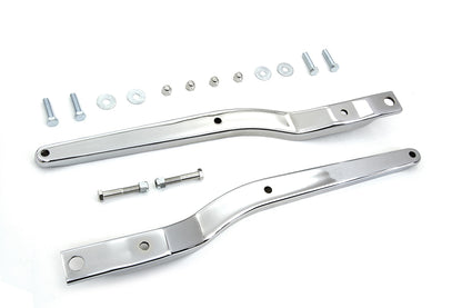Replica Rear Fender Strut Set Chrome