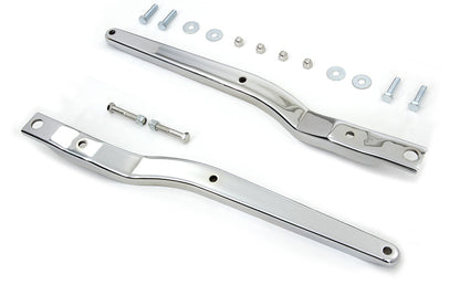 Replica Rear Fender Strut Set Chrome