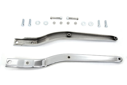 Replica Rear Fender Strut Set Chrome