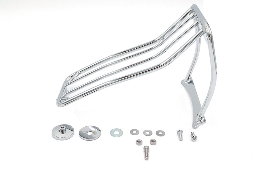 Wyatt Gatling Chrome Luggage Rack