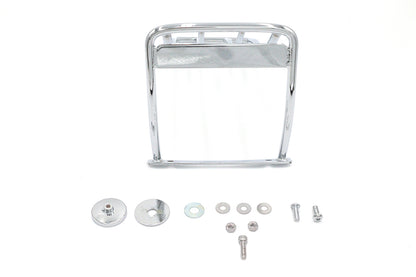 Wyatt Gatling Chrome Luggage Rack