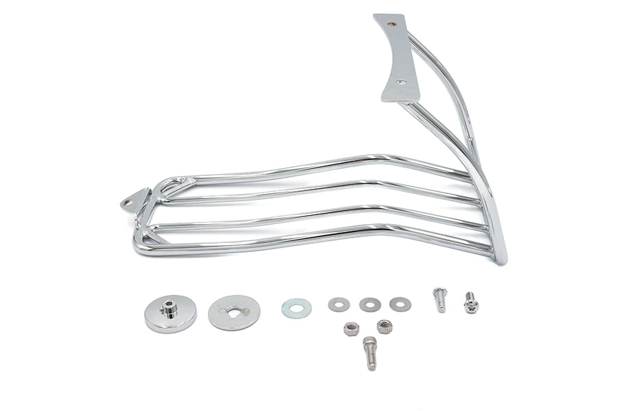 Wyatt Gatling Chrome Luggage Rack