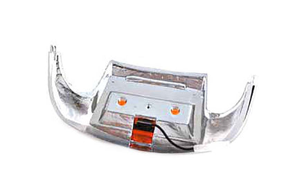 Chrome Front Fender Tip with Light
