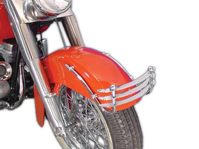 Chrome Front Fender Trim Bumper Grill