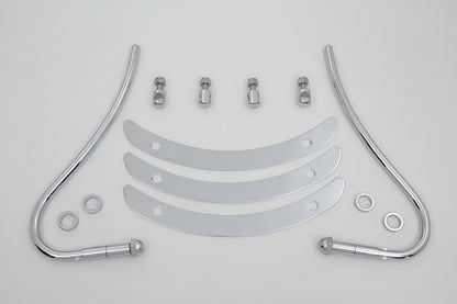 Chrome Front Fender Trim Bumper Grill
