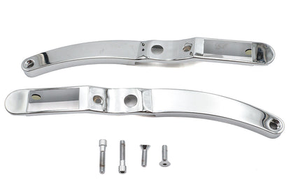 Rear Fender Strut Cover Set Chrome