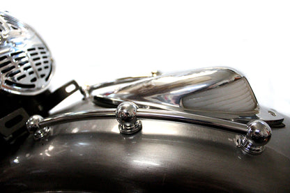 Chrome Front Fender Rail Trim Kit