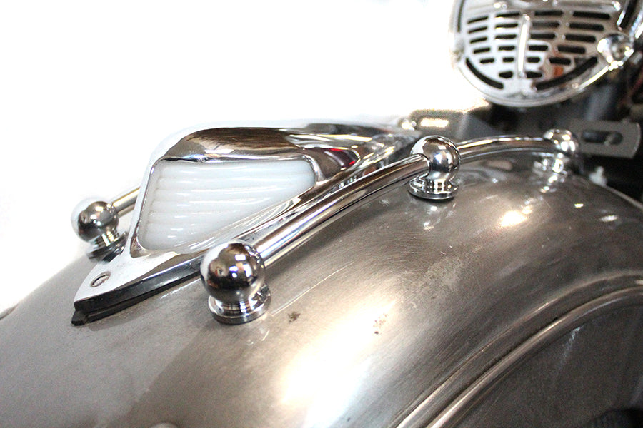 Chrome Front Fender Rail Trim Kit