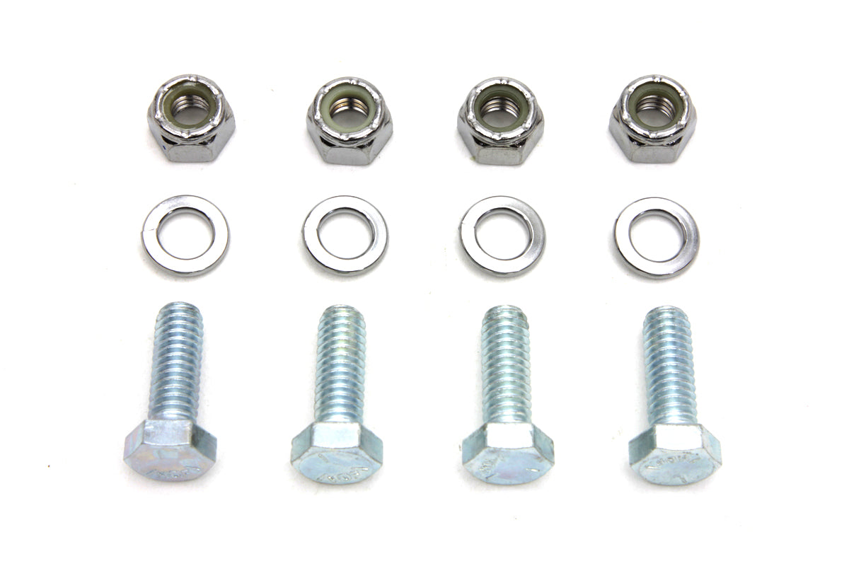 Front Fender Mount Kit Chrome