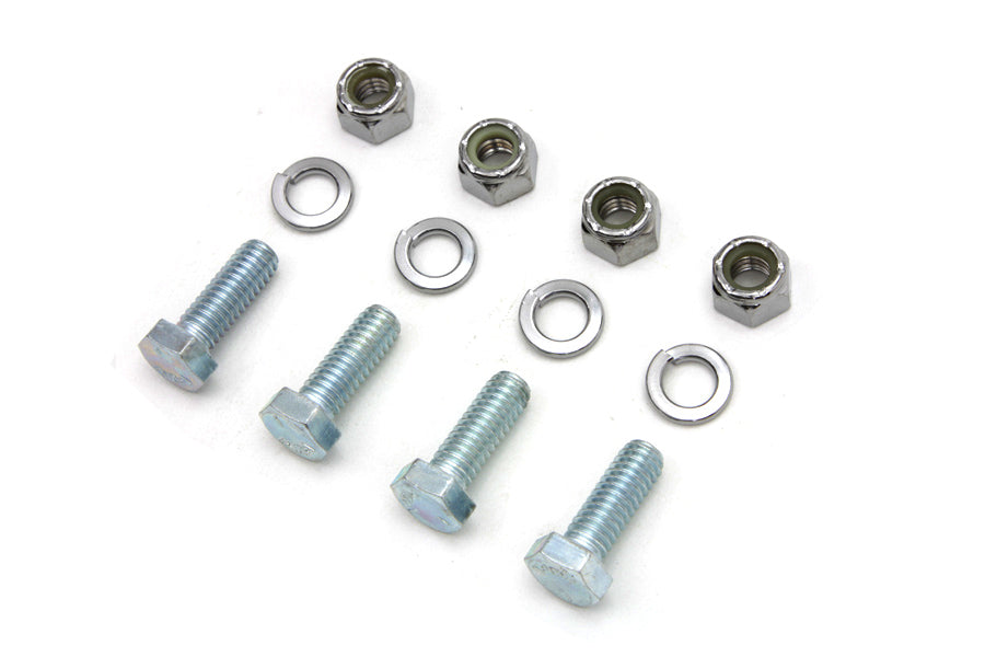 Front Fender Mount Kit Chrome