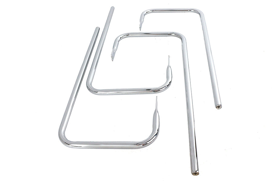 Chrome Saddlebag Rail Set