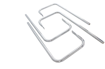 Chrome Saddlebag Rail Set