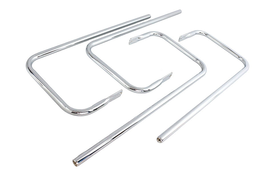 Chrome Saddlebag Rail Set