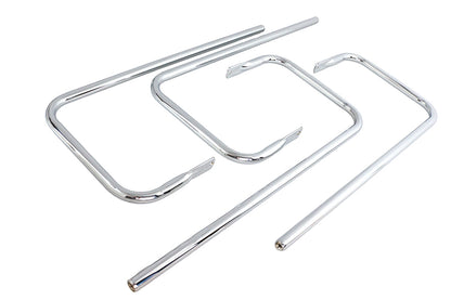 Chrome Saddlebag Rail Set