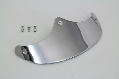Smooth Front Fender Tip Chrome