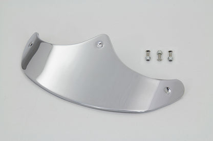 Smooth Front Fender Tip Chrome