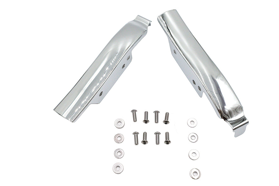 Saddlebag Rear Filler Strip Set Chrome