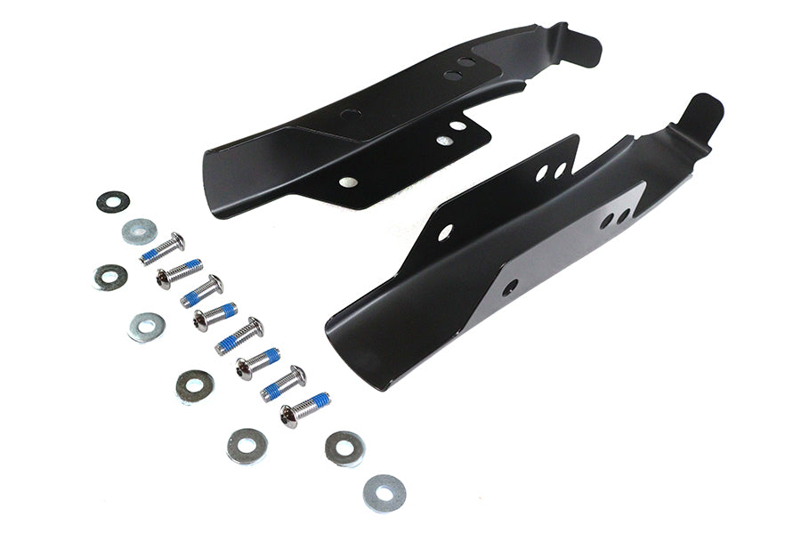Saddlebag Rear Filler Strip Set Black