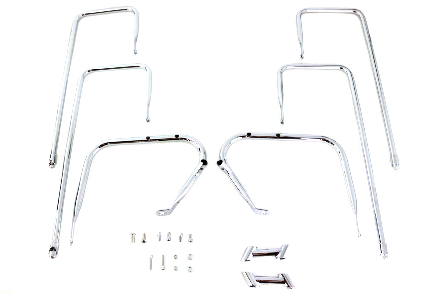 Saddlebag Guard Kit Chrome