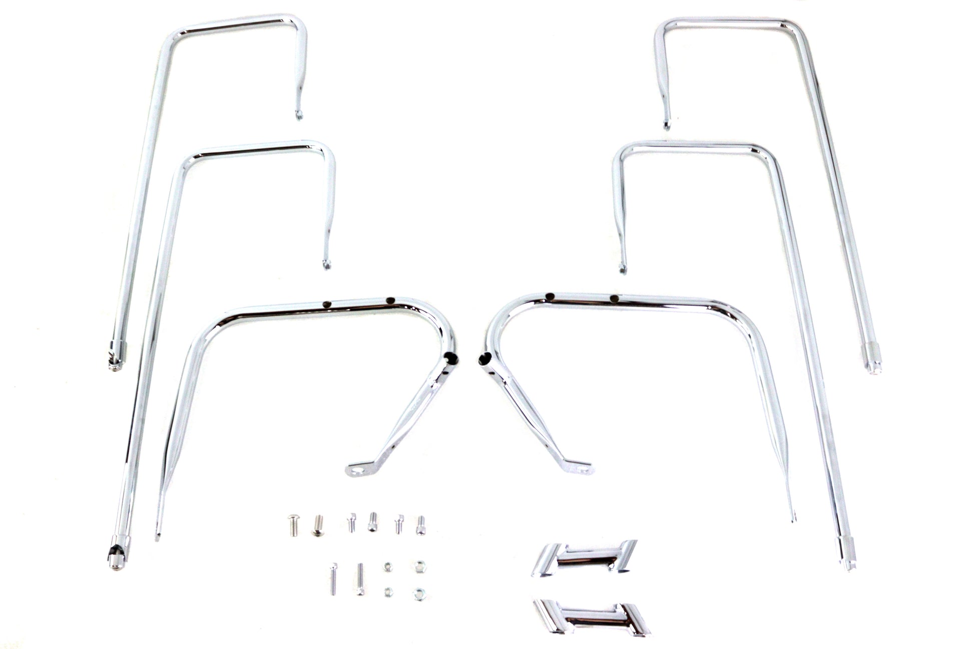 Saddlebag Guard Kit Chrome