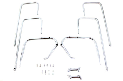 Saddlebag Guard Kit Chrome