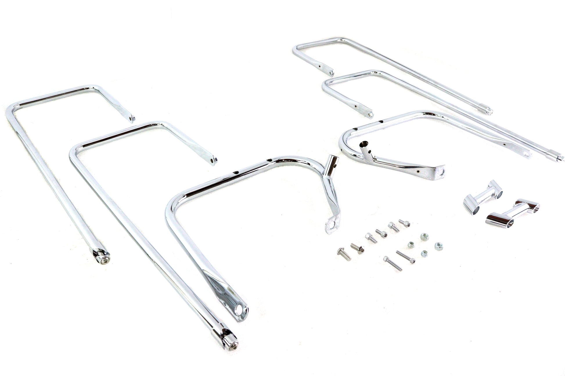 Saddlebag Guard Kit Chrome