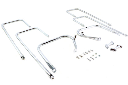 Saddlebag Guard Kit Chrome
